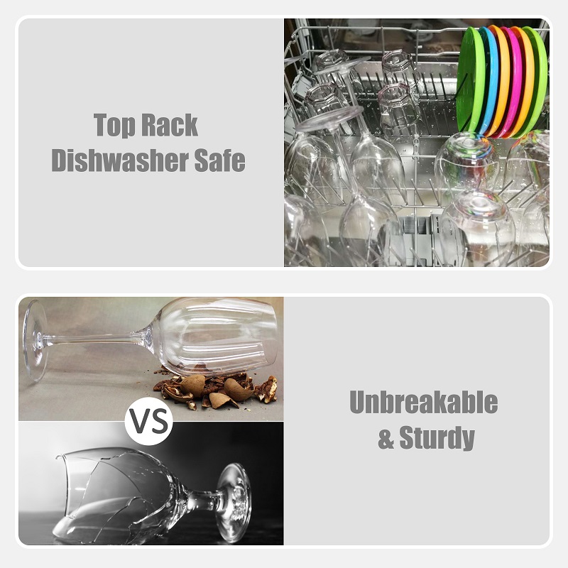 MICHLEY 2/4/6PCS Unbreakable P - Glow In The Dark Party Glasses 评论和价格