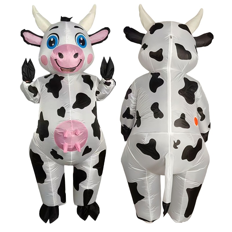 Adult Cow Inflatable Costume F - Costumes 评论和价格