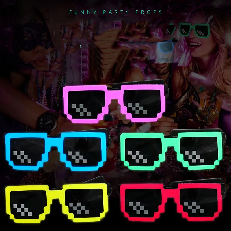 Wireless LED Light Up Glasses  - Glow In The Dark Party Glasses 评论和价格