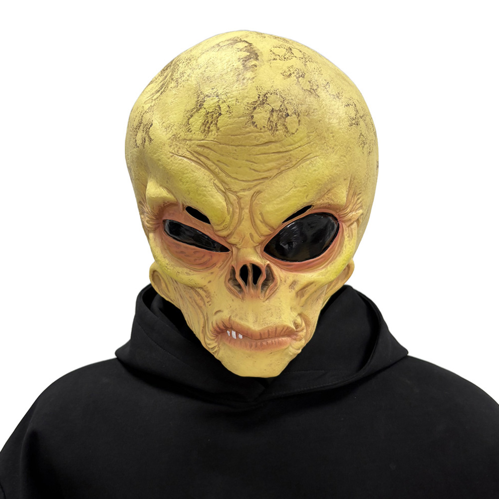 Realistic UFO Alien Skull Mask - Latex Alien Mask Realistic 评论和价格