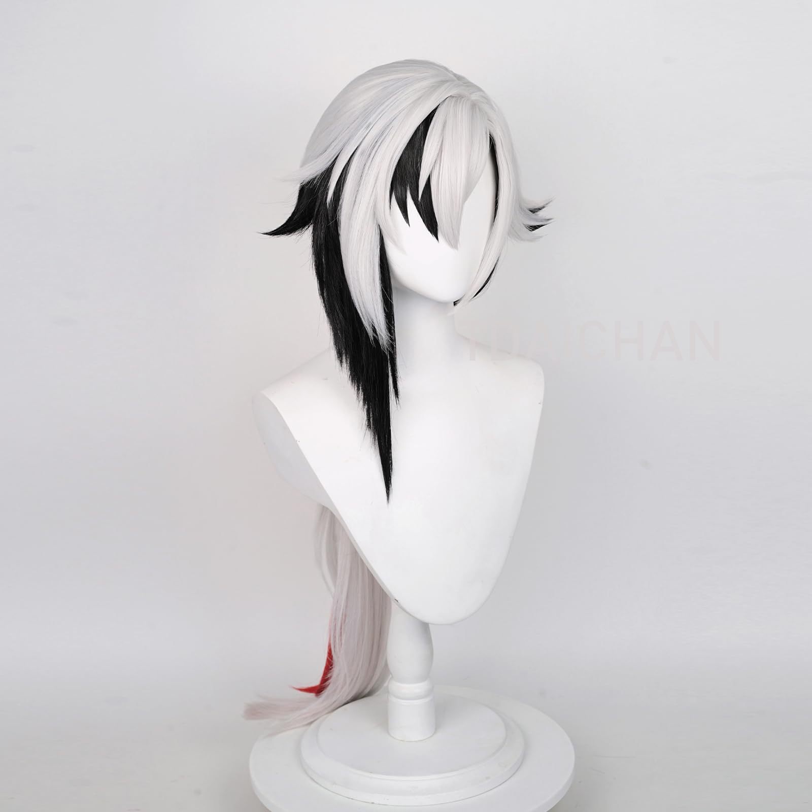 Genshin Impact Arlecchino Cosp - Anime Cosplay Wig Heat Resistant 评论和价格