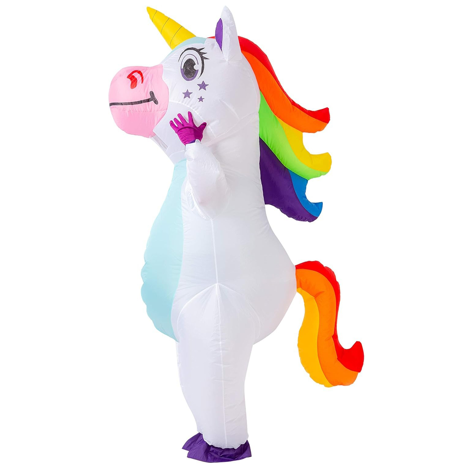 Inflatable Unicorn Costume Adu - Costumes 评论和价格