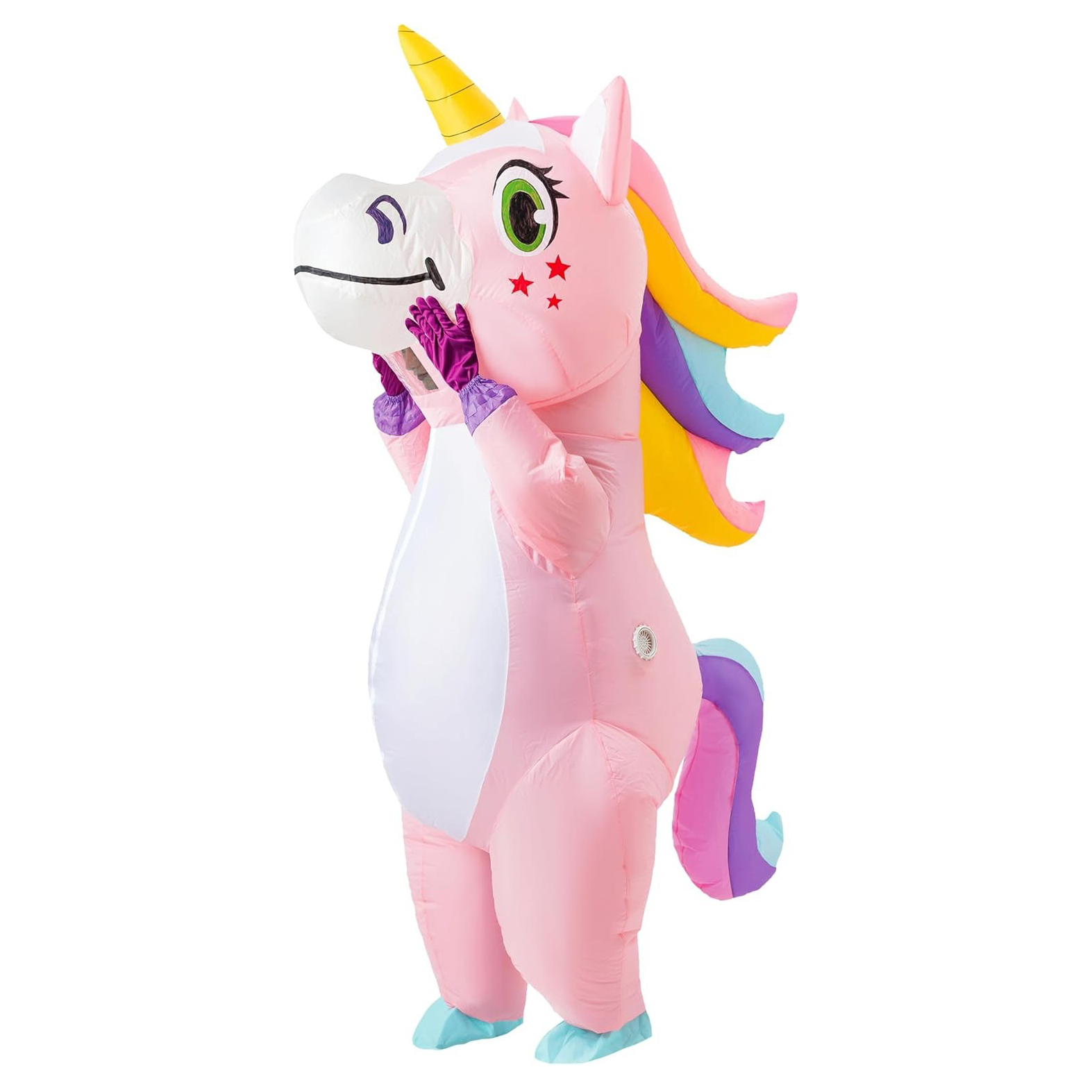 Inflatable Unicorn Costume Adu - Costumes 评论和价格