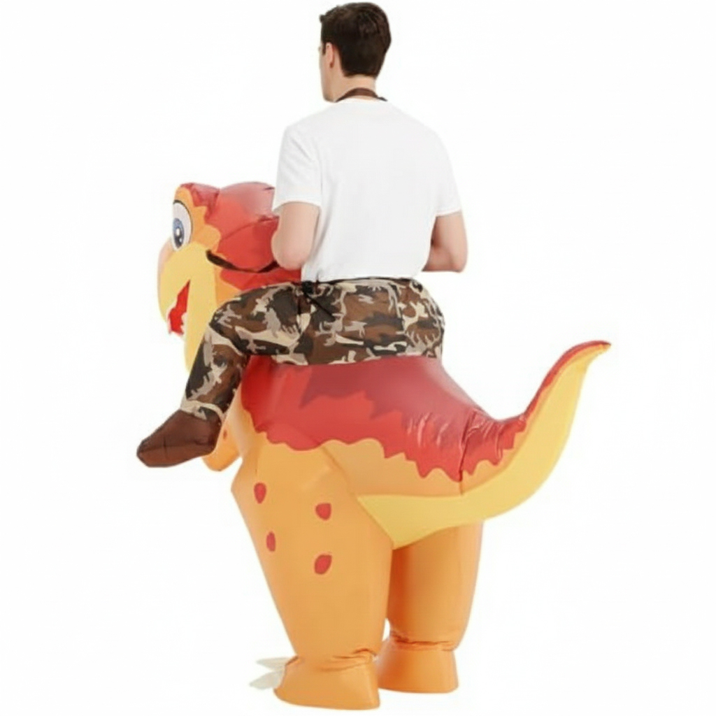 Adult Inflatable Dinosaur Ridi - Inflatable Dinosaur Costume Adult 评论和价格