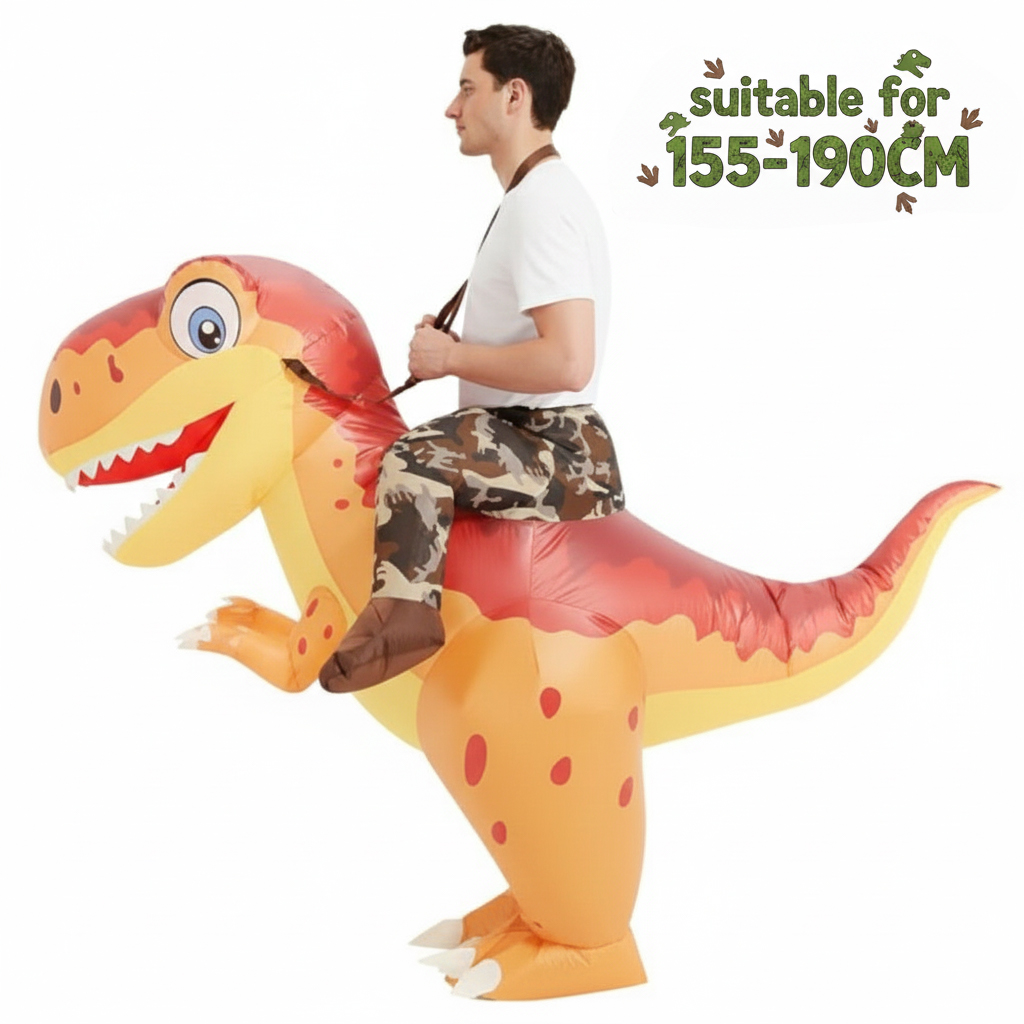 Adult Inflatable Dinosaur Ridi - Inflatable Dinosaur Costume Adult 评论和价格