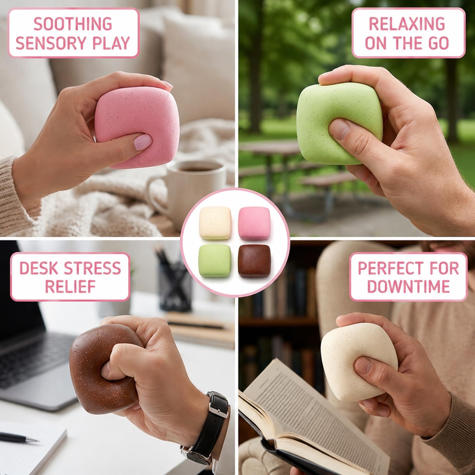 1PC Mini Toast Slow Rising Squ - Novelty Gifts 评论和价格