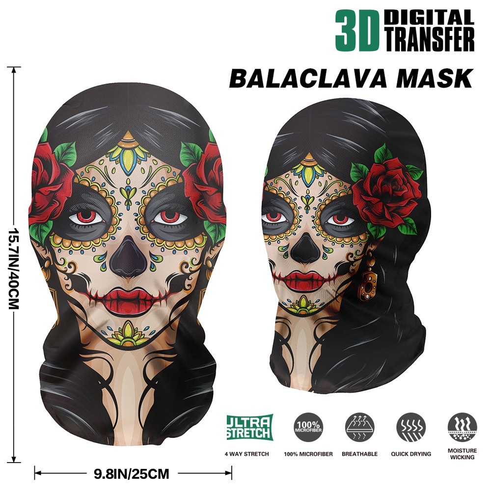Skeleton Full Face Fashion Hea - Led Purge Mask Halloween 评论和价格