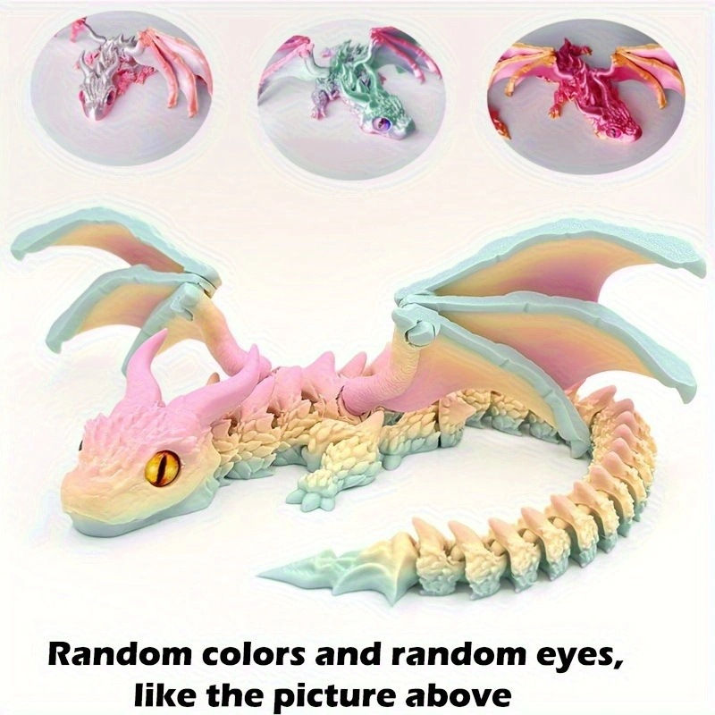 3D Printed Wyvern Dragon with  - Novelty Gifts 评论和价格