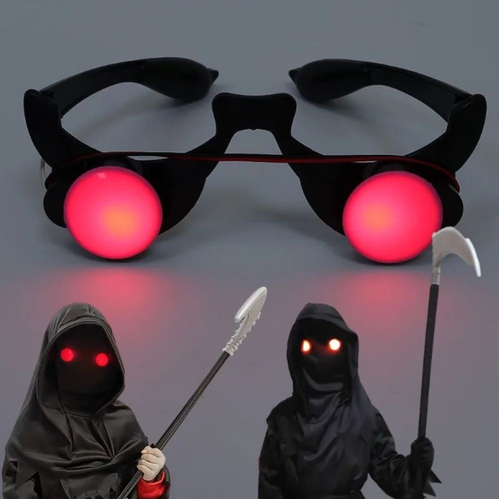 Funny ABS LED Eyewear Light-Up - Glow In The Dark Party Glasses 评论和价格
