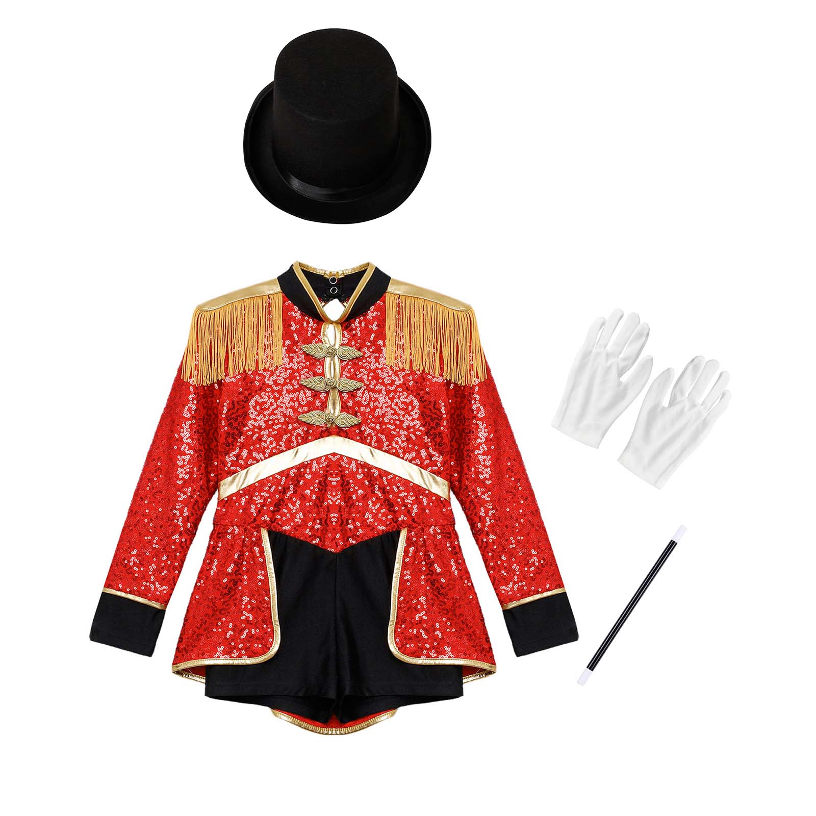Kids Girl Circus Ringmaster Li - Medieval Renaissance Dress Women 评论和价格