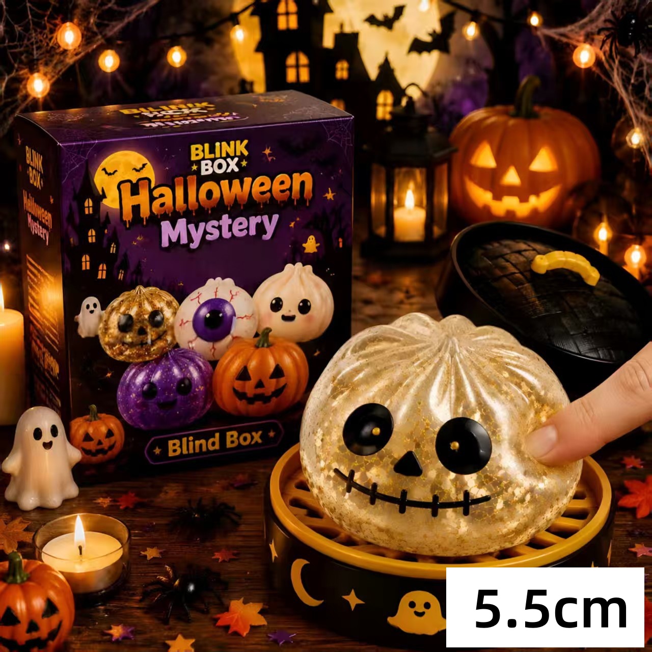 hot 5.5cm Halloween Ghost Pinc - Novelty Gifts 评论和价格