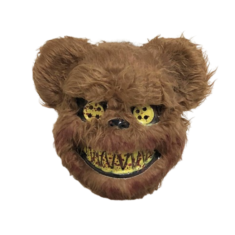 Bloody Plush Bear Mask Hallowe - Led Purge Mask Halloween 评论和价格