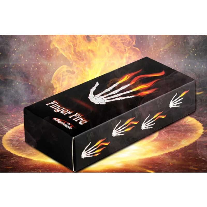 4Pcs/set Finger Fire Magic Tri - Thumb Tip Magic Trick Set 评论和价格