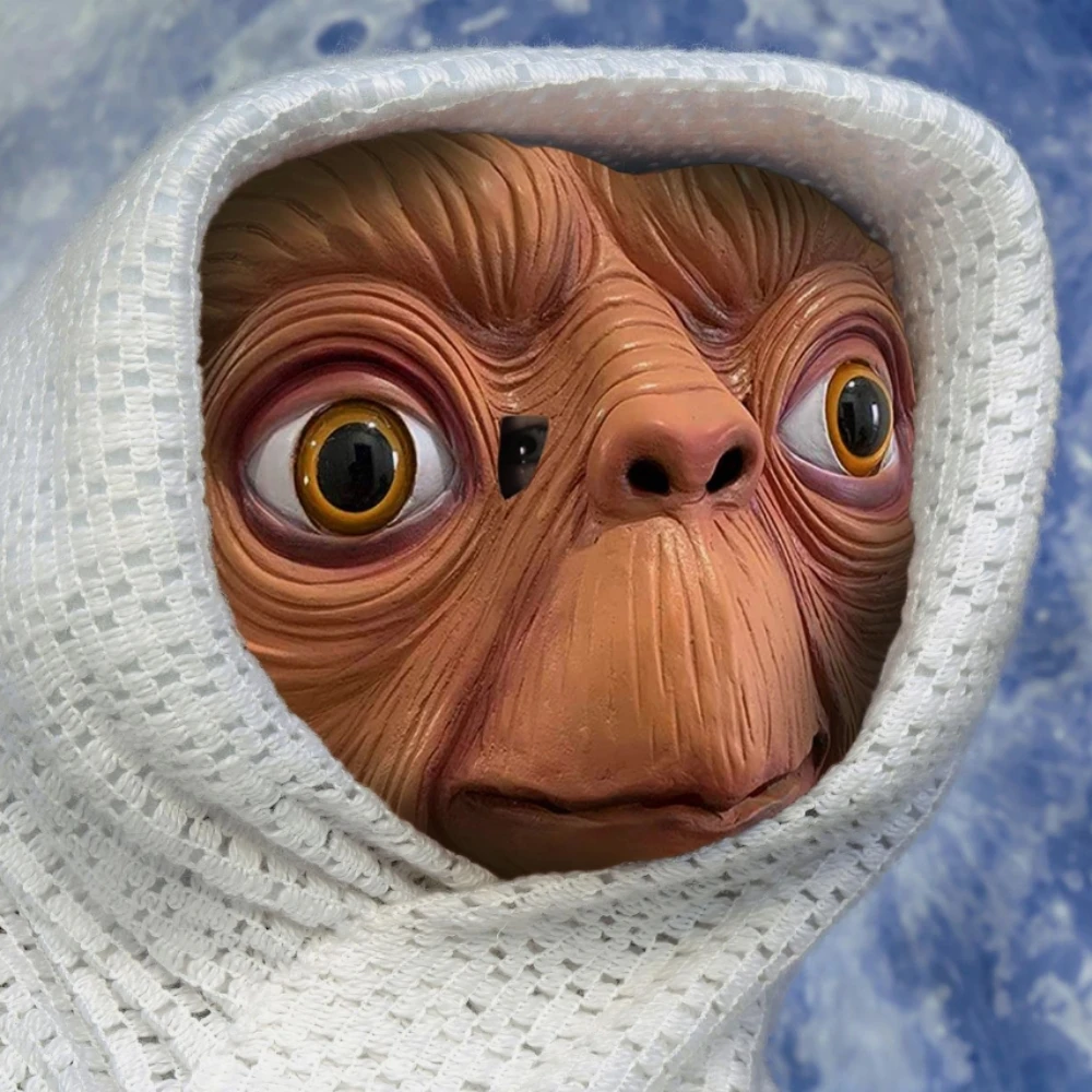 The Extra-Terrestrial Cosplay  - Latex Alien Mask Realistic 评论和价格