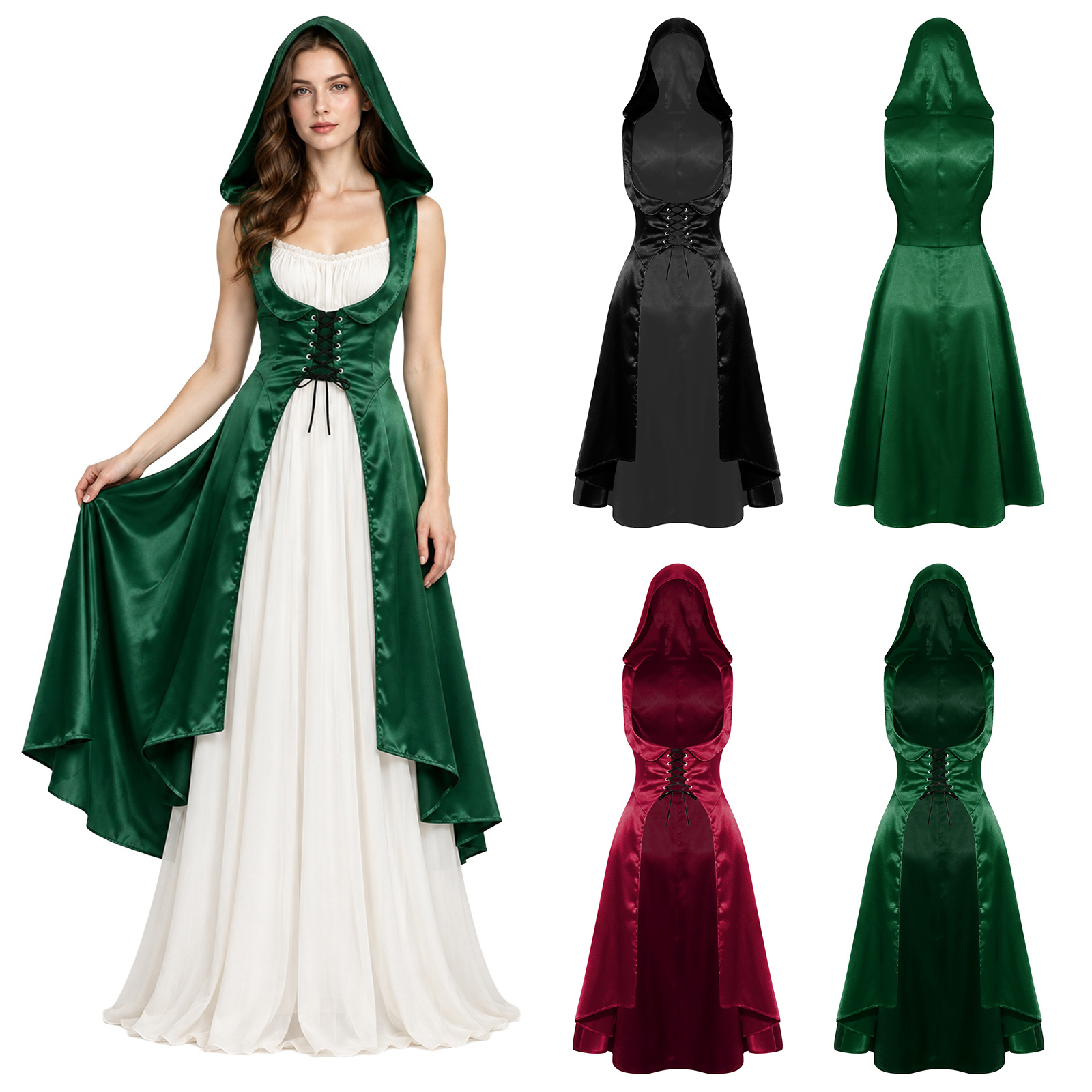 Womens Renaissance Costumes Ha - Medieval Renaissance Dress Women 评论和价格