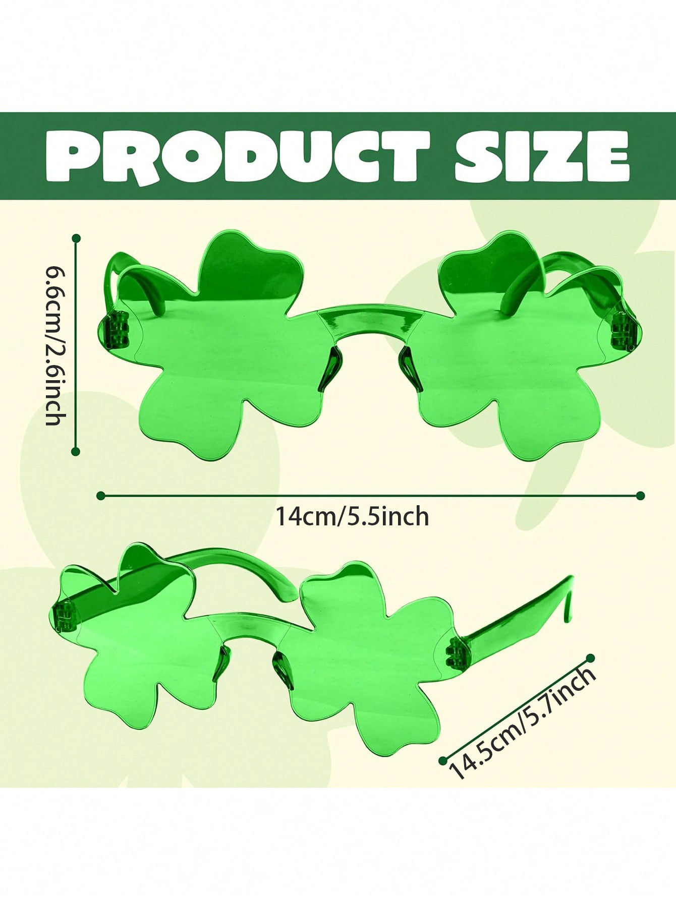 12/6/1 Pair St. Patrick's Day  - Party Supplies 评论和价格