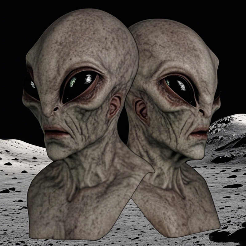 1pc, Alien Mask - Realistic la - Latex Alien Mask Realistic 评论和价格