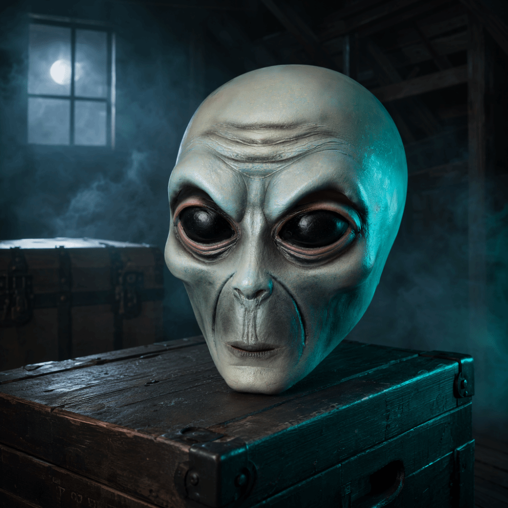 Latex Material Alien Mask Gree - Latex Alien Mask Realistic 评论和价格